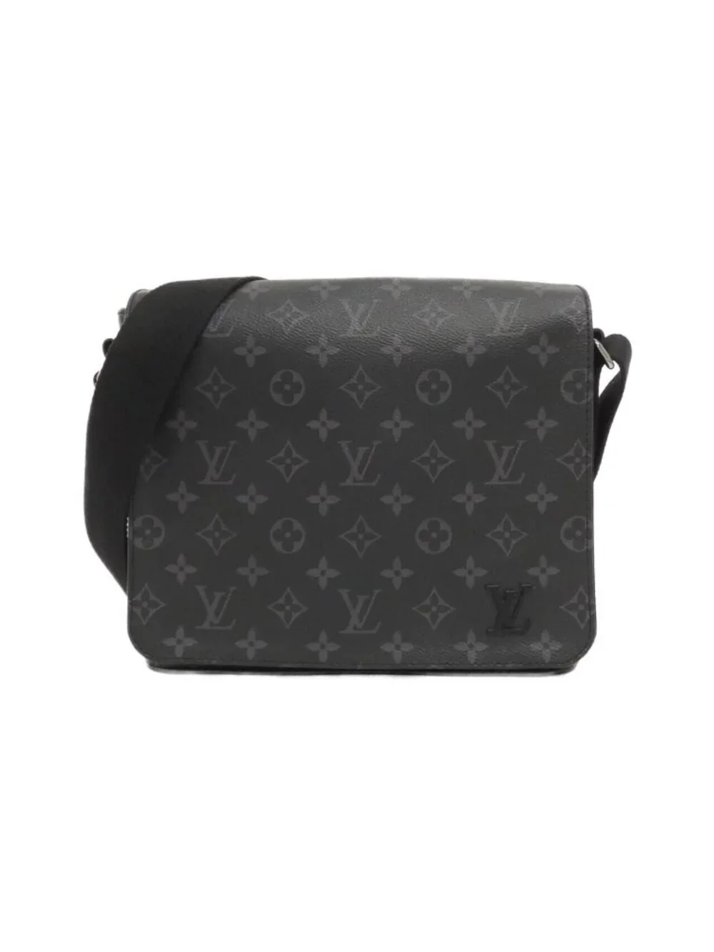 Louis Vuitton Monogram Eclipse District PM Shoulder Bag